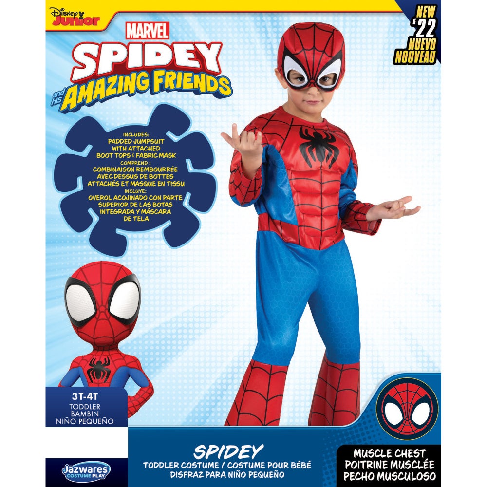 MARVEL - TODDLER - SPIDERMAN 3-4T (1) BL